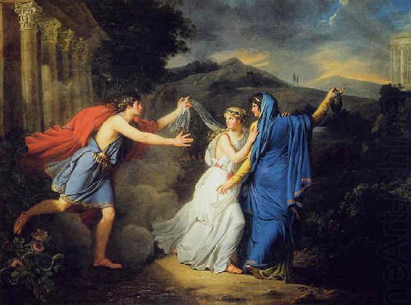 Marie-Guillemine Benoist Linnocenza tra il vizio e la virtu oil painting picture